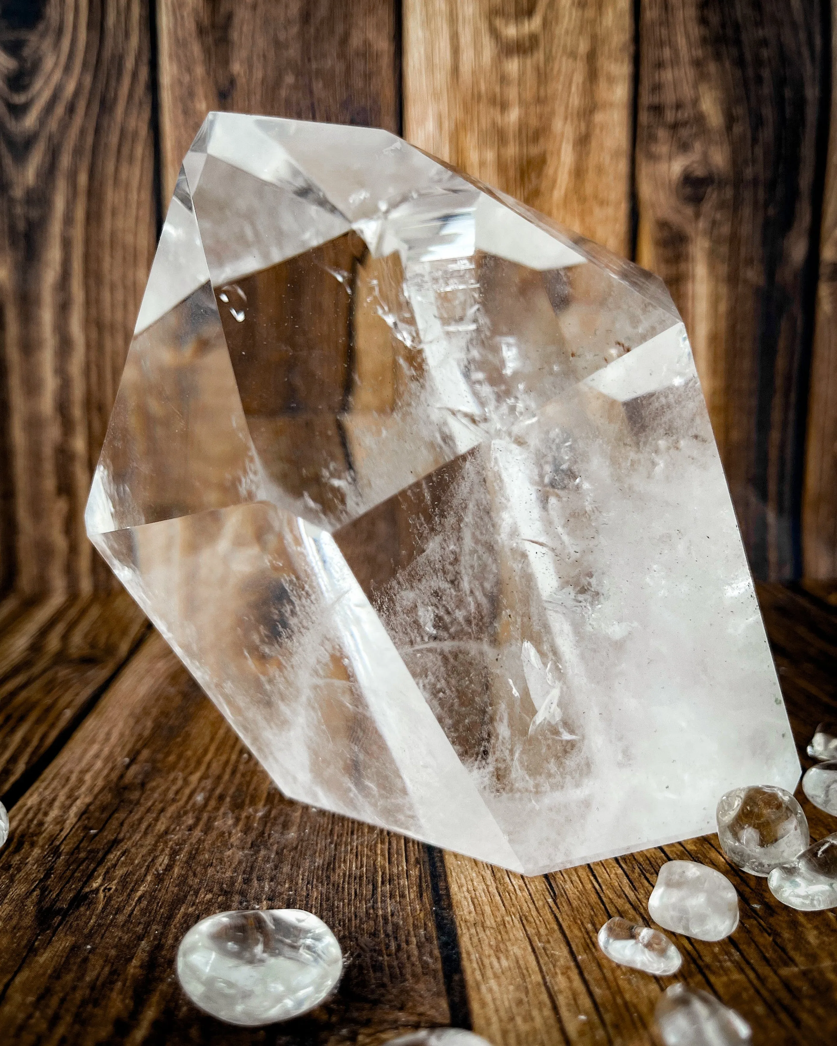 A  Grade Quartz Specimen (Double Point)