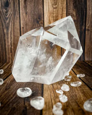 A  Grade Quartz Specimen (Double Point)