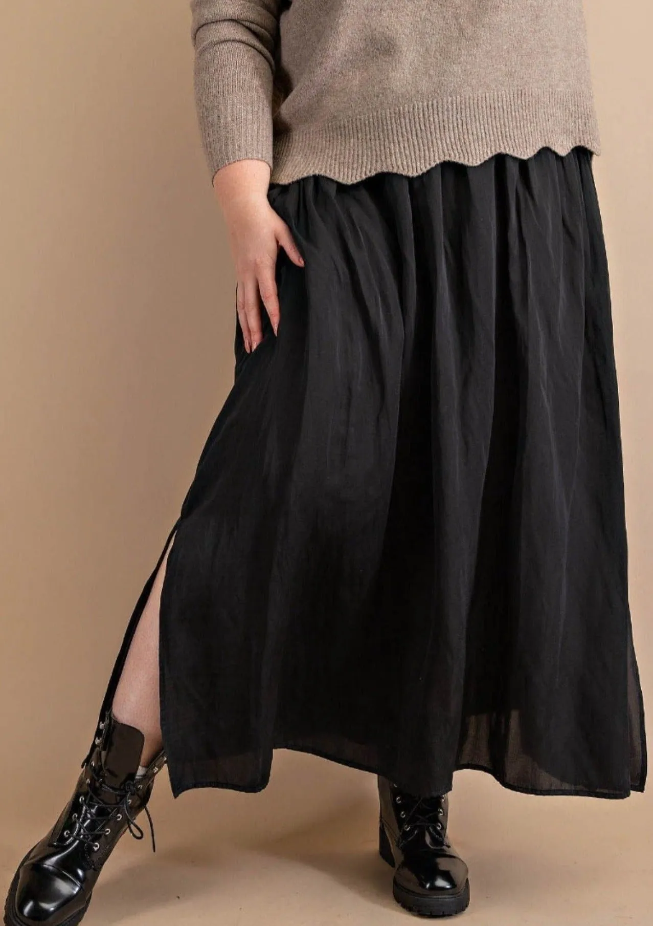 A-Line Skirt with Pocket