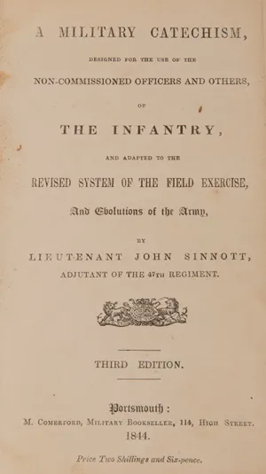 A Military Catechism,