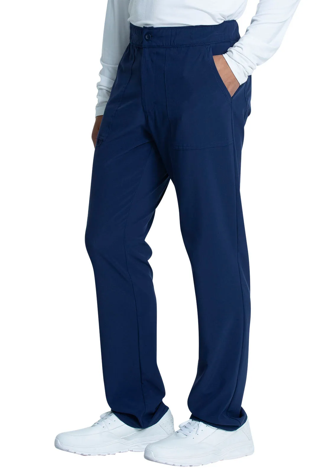 Allura CKA186 Men's Fly Front Cargo Pants Navy