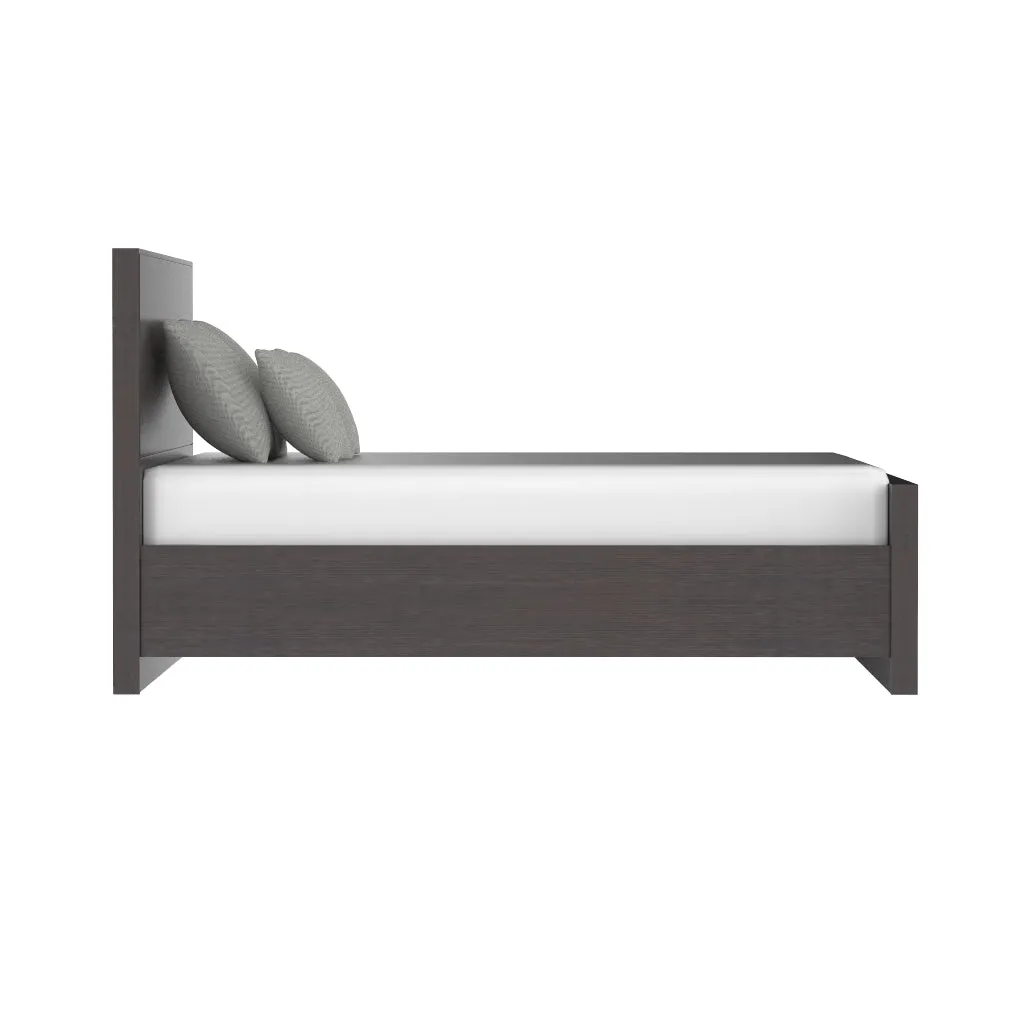 Alpha king bed, wood burn