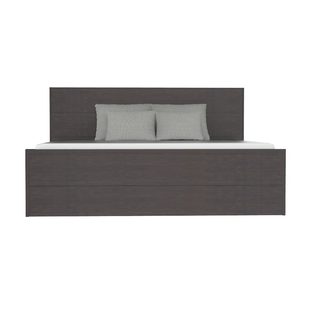 Alpha king bed, wood burn