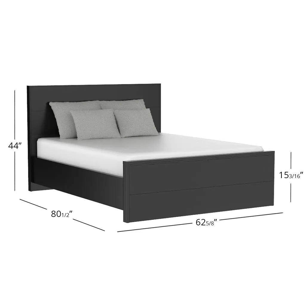Alpha queen bed, java