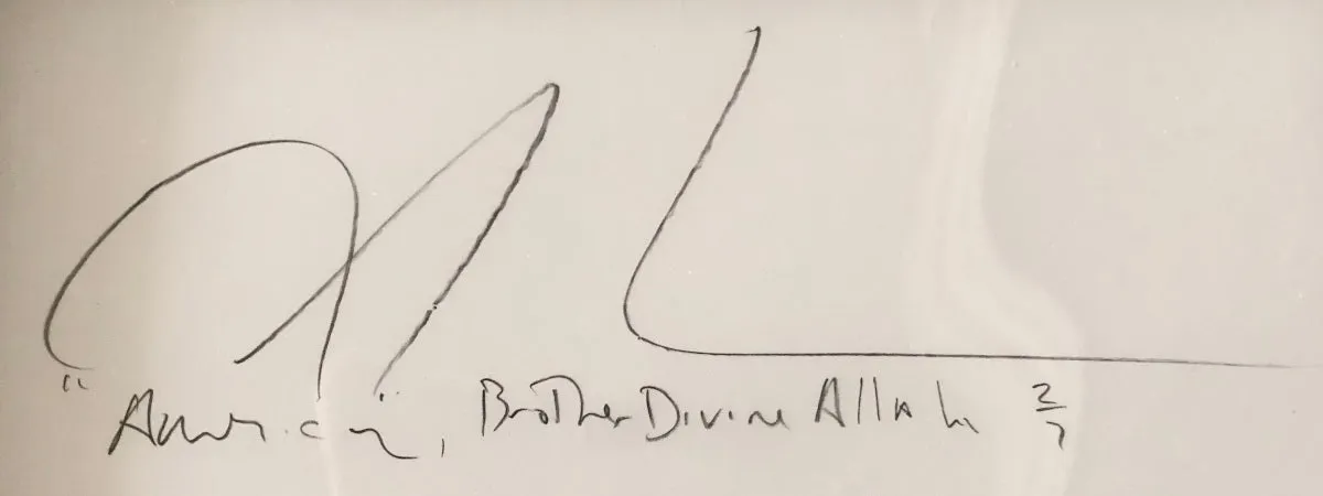 America (Brother Divine Allah, N.J. Chairman of The New Black Panther Party)