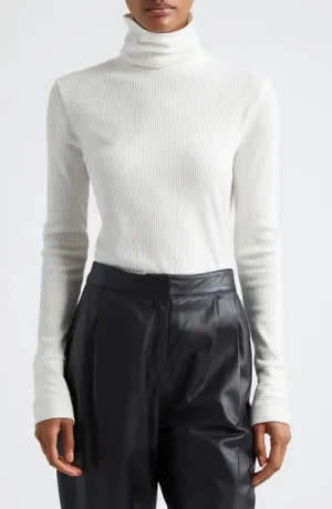 Ananda Long Sleeve Turtleneck - Ivory