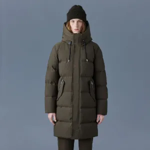 Antoine 2-in-1 Recycled Down Parka With Removable Bib Army
