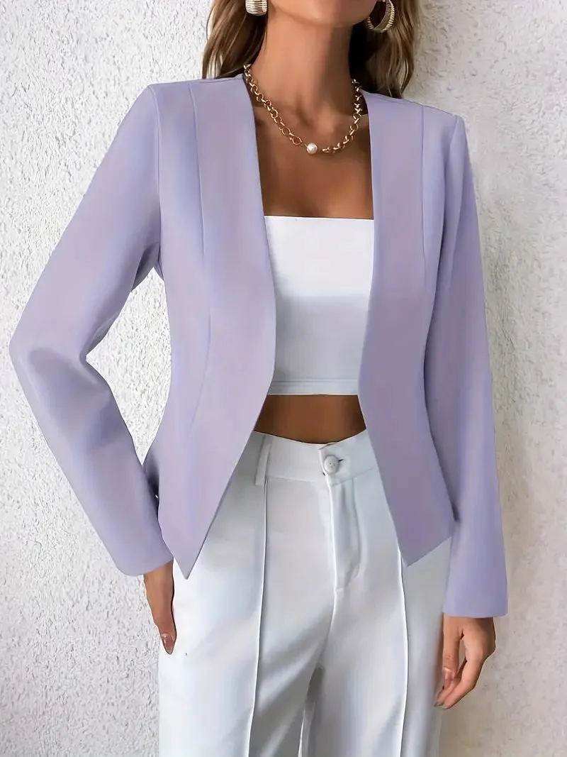 Ardis® | Chic Blazer With An Open Front And Long Sleeves