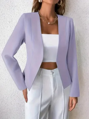 Ardis® | Chic Blazer With An Open Front And Long Sleeves