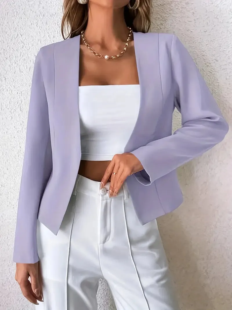 Ardis® | Chic Blazer With An Open Front And Long Sleeves