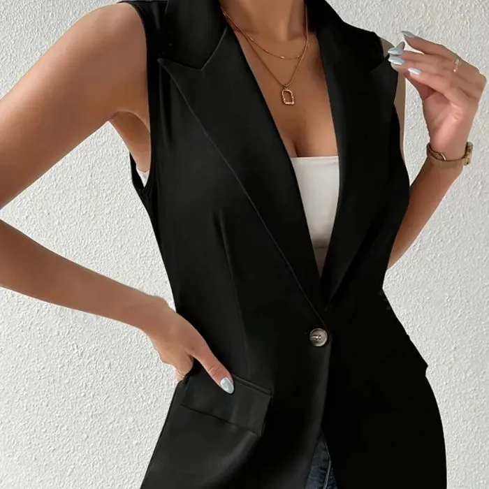 Aris® | Sleeveless Blazer For Women