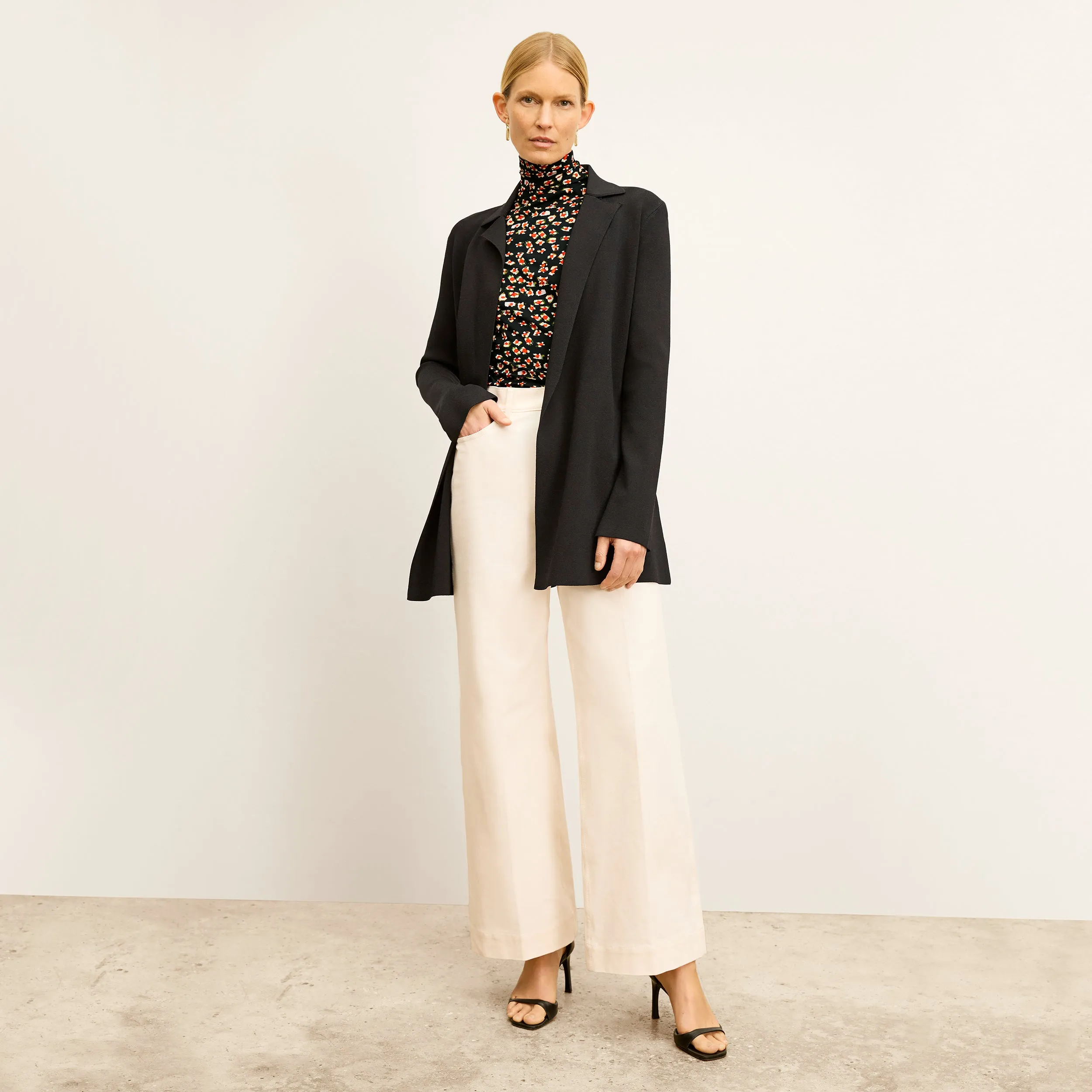 Axam Layering Turtleneck - Printed Jersey  :: Kaleidoscope Print
