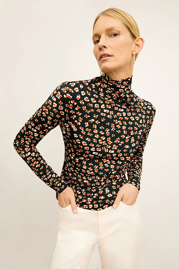 Axam Layering Turtleneck - Printed Jersey  :: Kaleidoscope Print