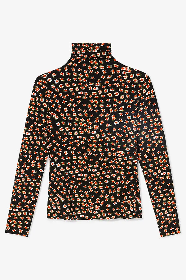 Axam Layering Turtleneck - Printed Jersey  :: Kaleidoscope Print