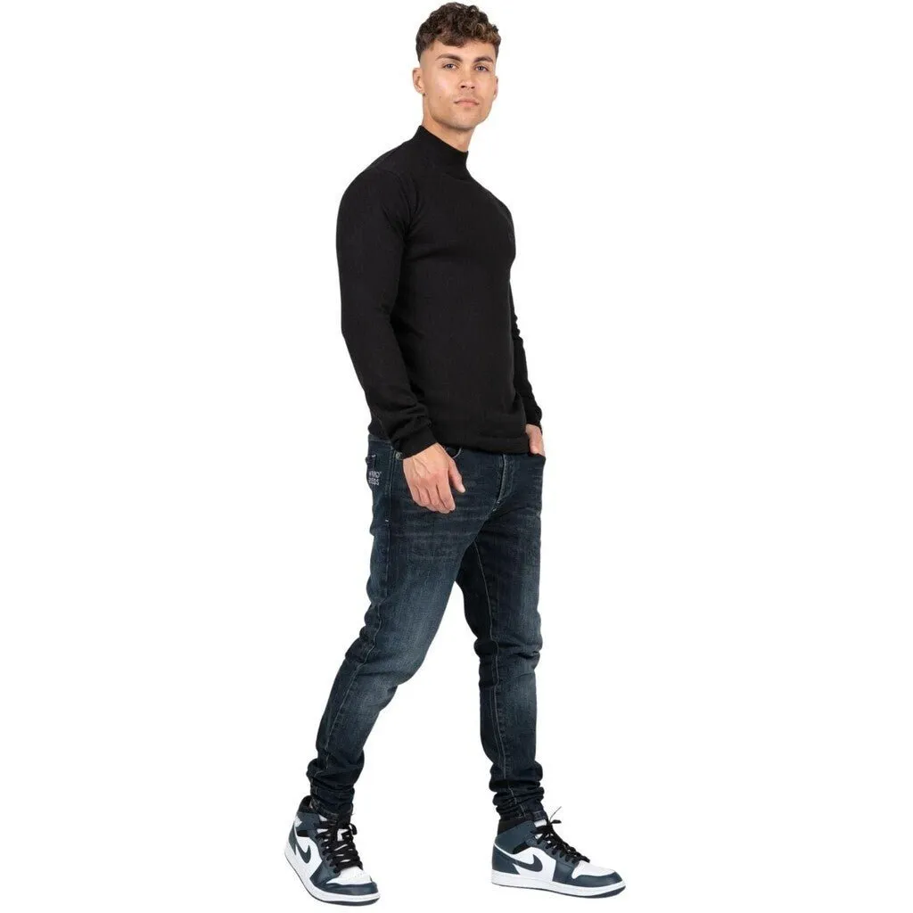 AYDEN TURTLENECK - BLACK