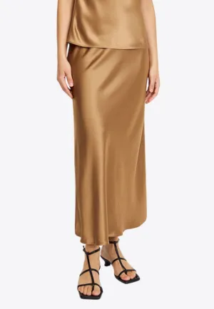 Boshan Midi A-line Skirt
