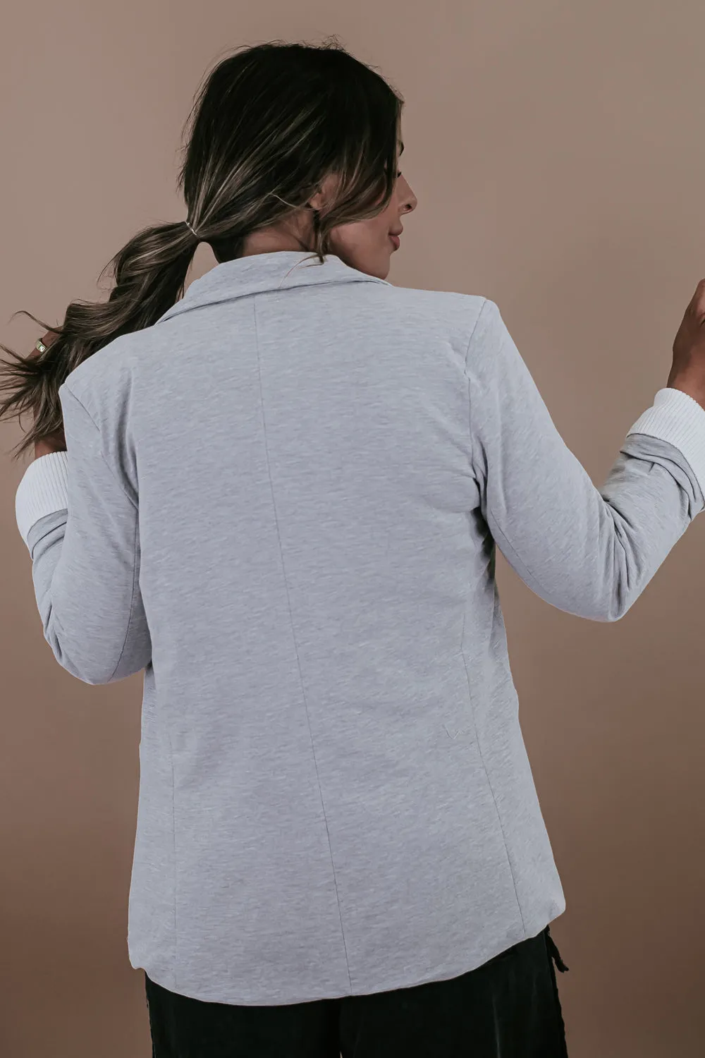 Boss Moves Blazer , Heather Grey