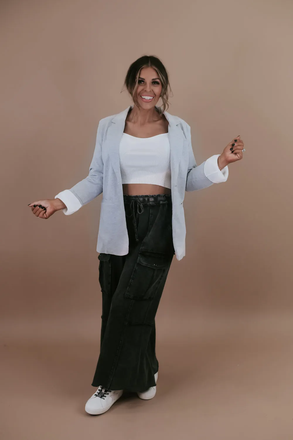 Boss Moves Blazer , Heather Grey