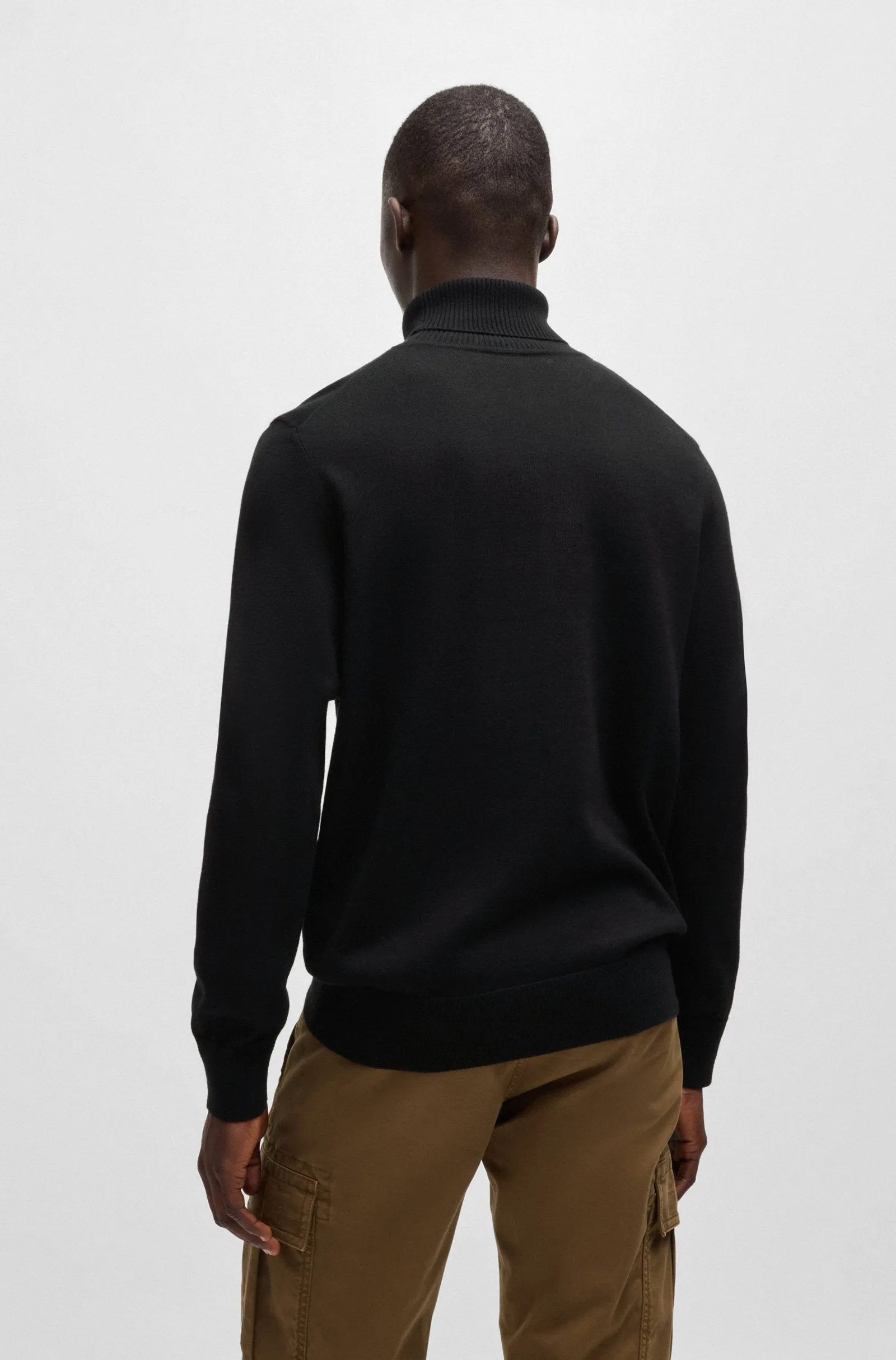 BOSS Sweaters Regular Fit in Cotton Mix - AKIRO_S 10265865 01-50527573