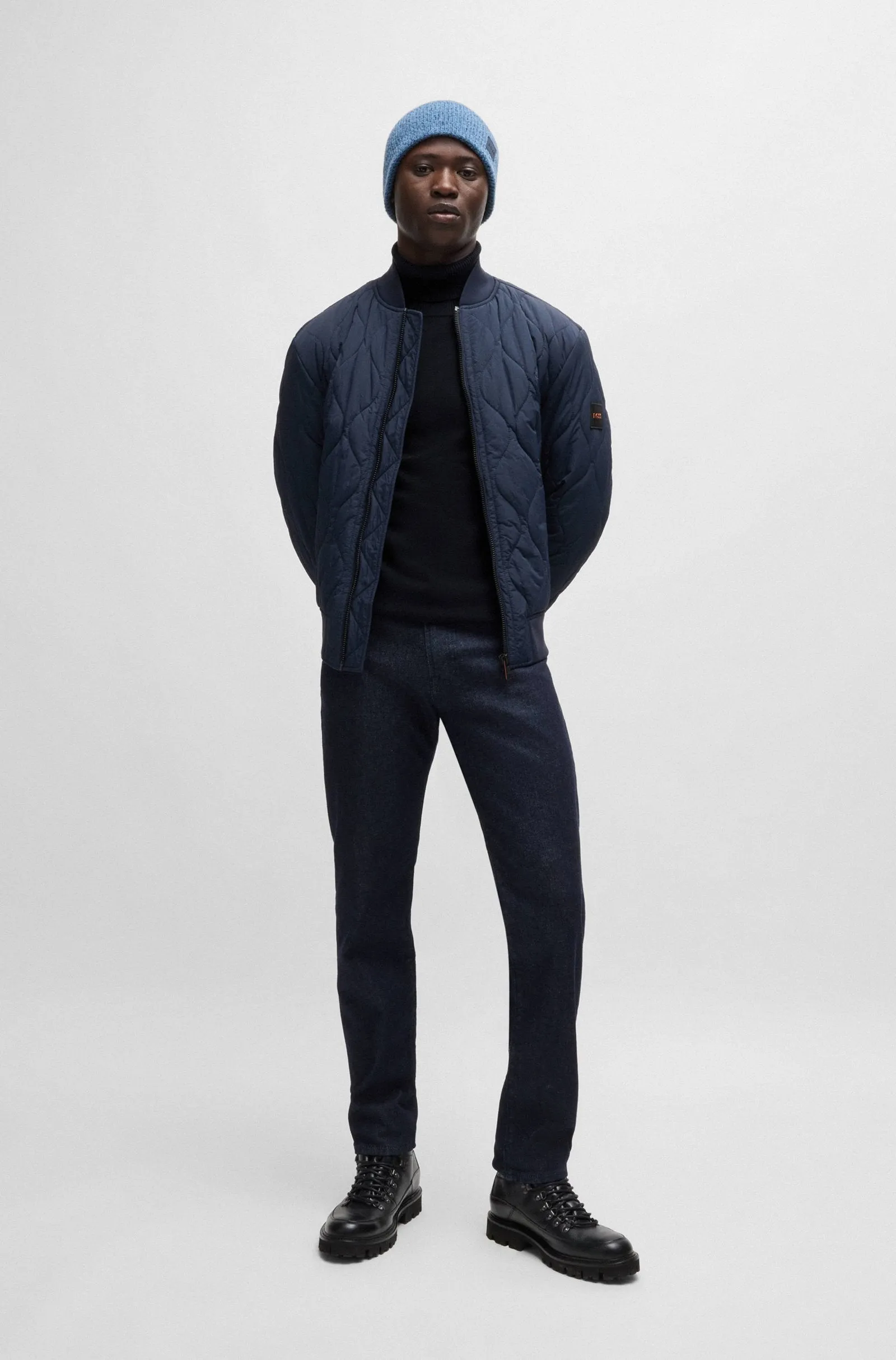 BOSS Sweaters Regular Fit in Cotton Mix - AKIRO_S 10265865 01-50527573