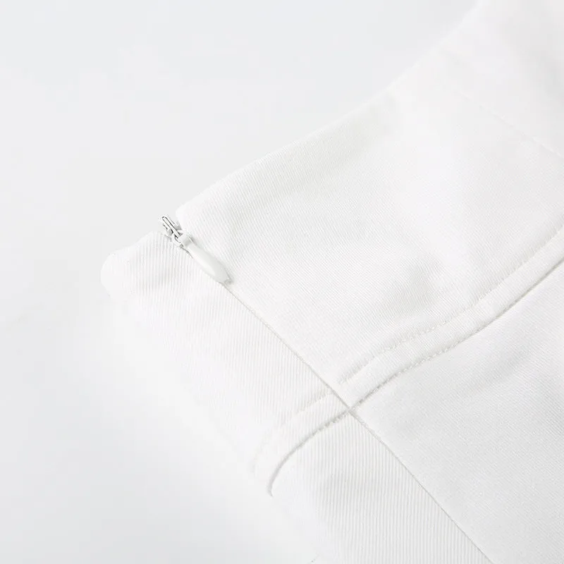 Bowknot short A-line skirt