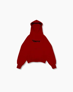 Box Hoodie - Chili Red