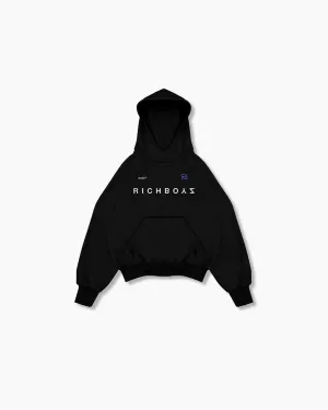 Box Hoodie Threads - Black