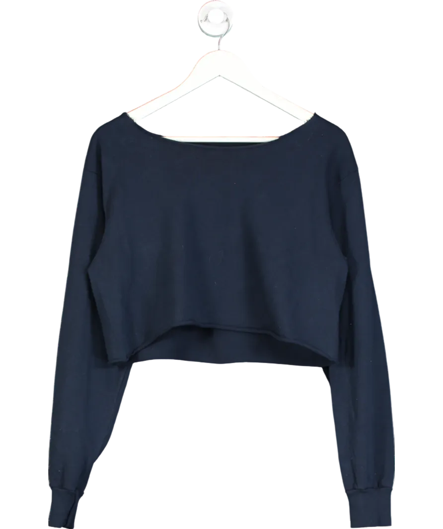 Brandy Melville Blue Cameron Cropped Sweater One Size