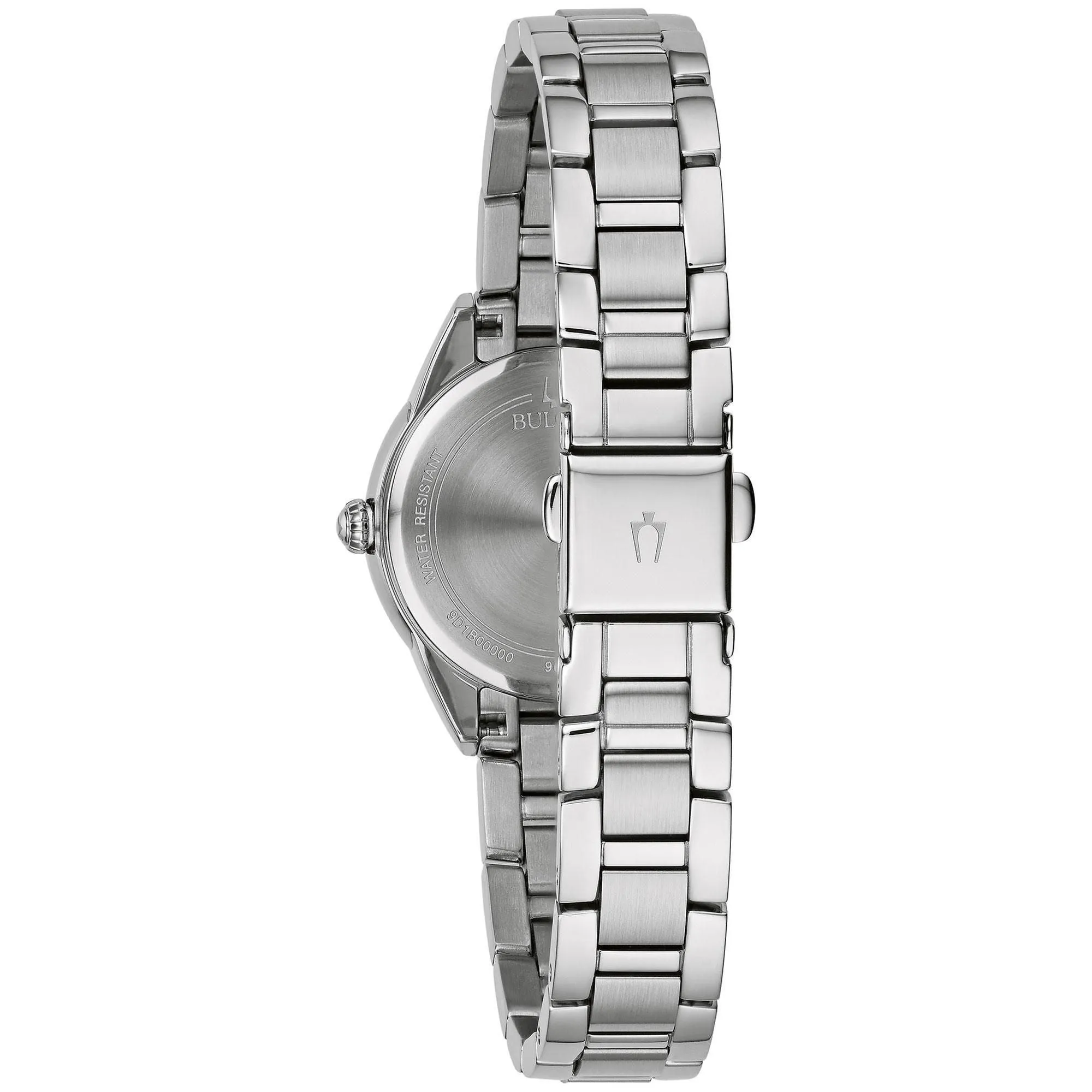Bulova Women's Sutton Silver Tone Dial Bracelet Watch 96L285