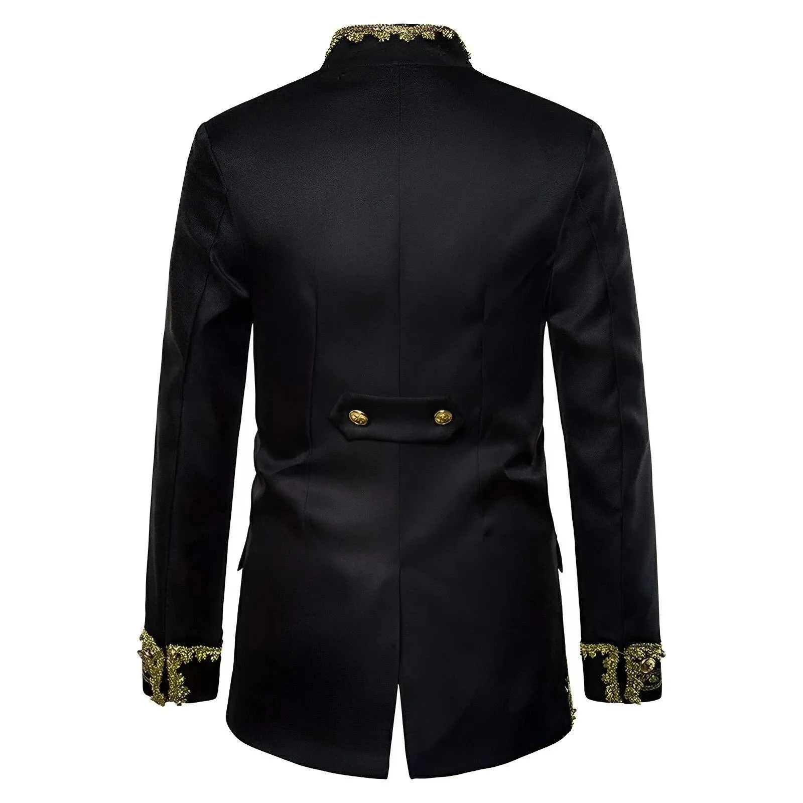 Calvan High-Collar Blazer