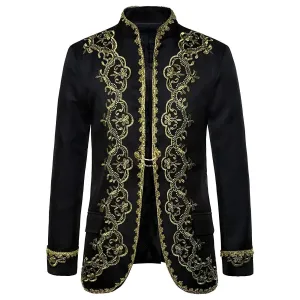 Calvan High-Collar Blazer