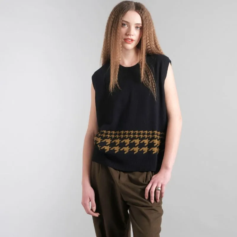 Canny Vest - French Navy/Olive