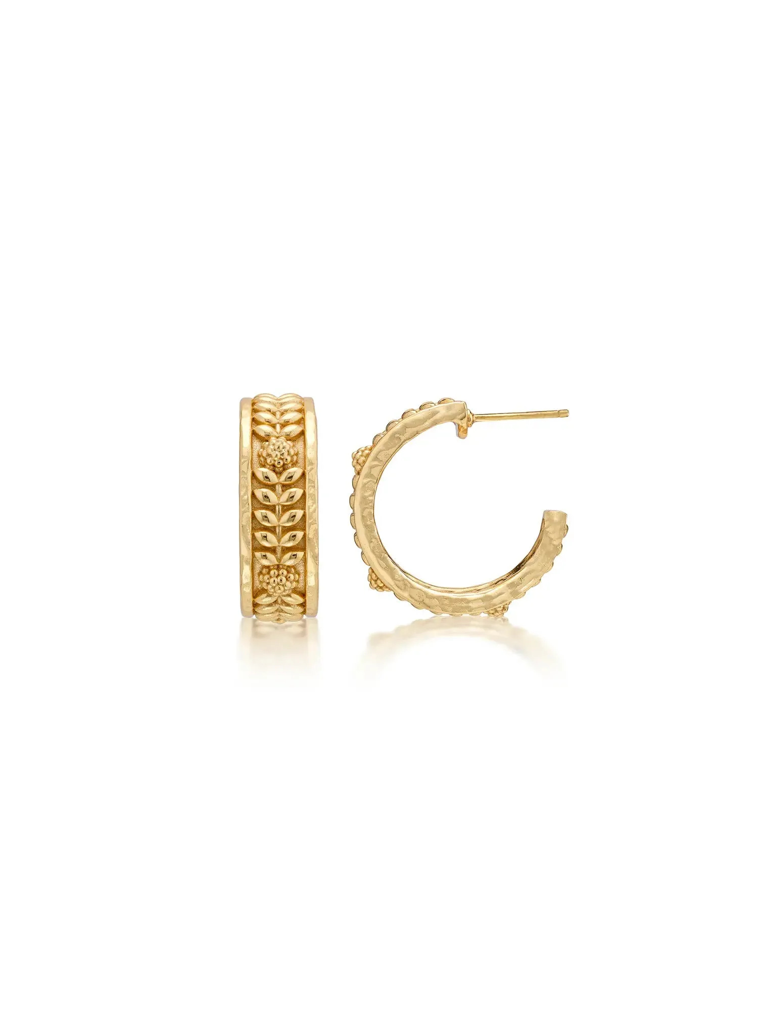 Capucine De Wulf Berry Vine Small Hoops
