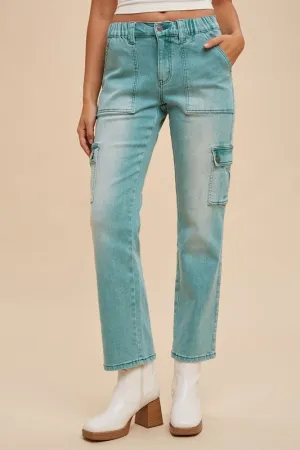 Cargo Denim Pants