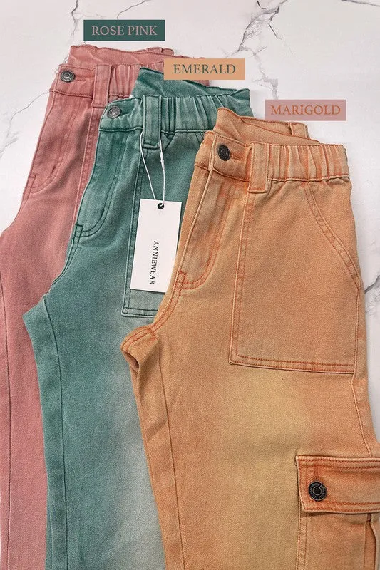Cargo Denim Pants