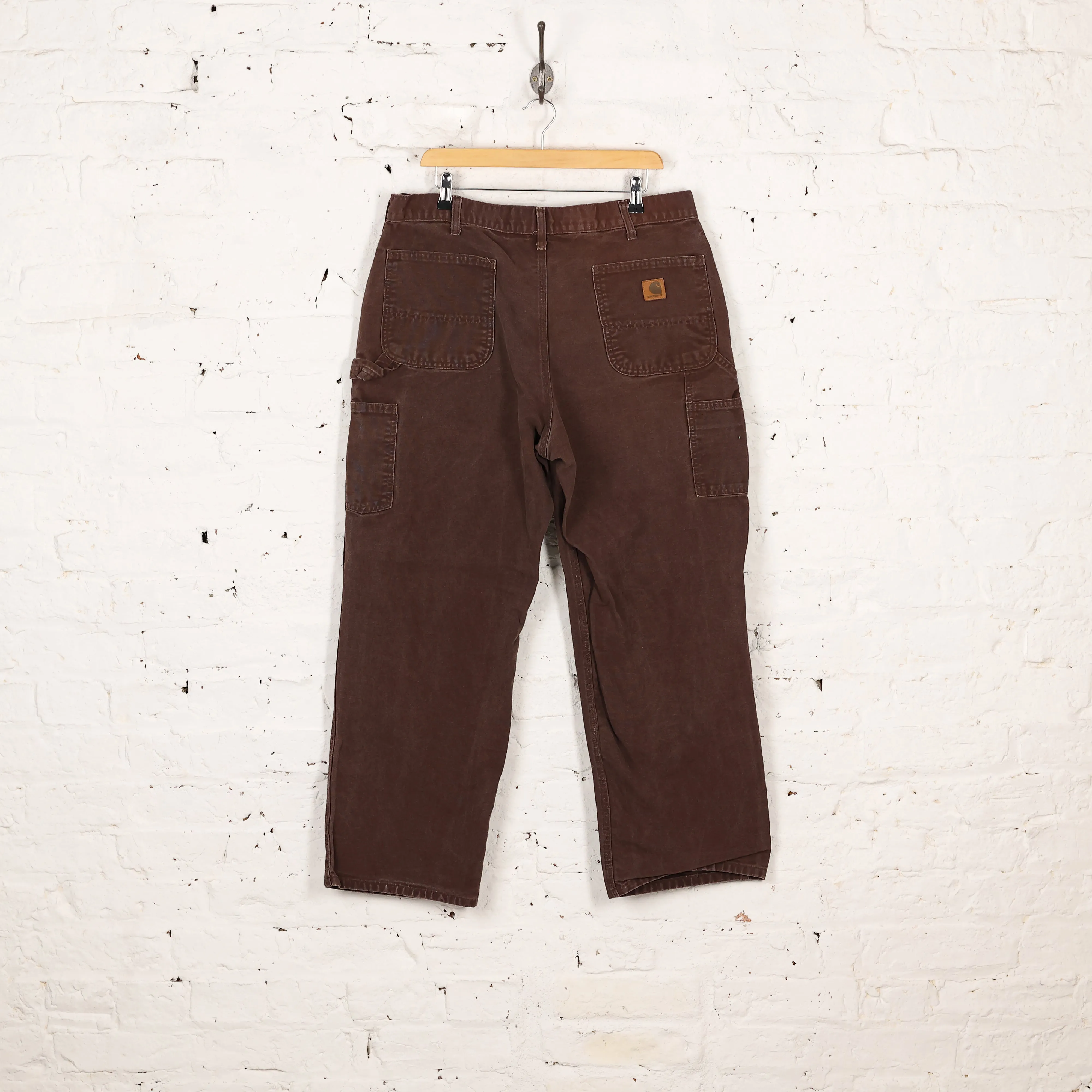 Carhartt Original Dungaree Fit Work Pants - Brown - XL