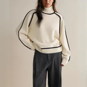 Chic Claire™ Turtleneck Sweater