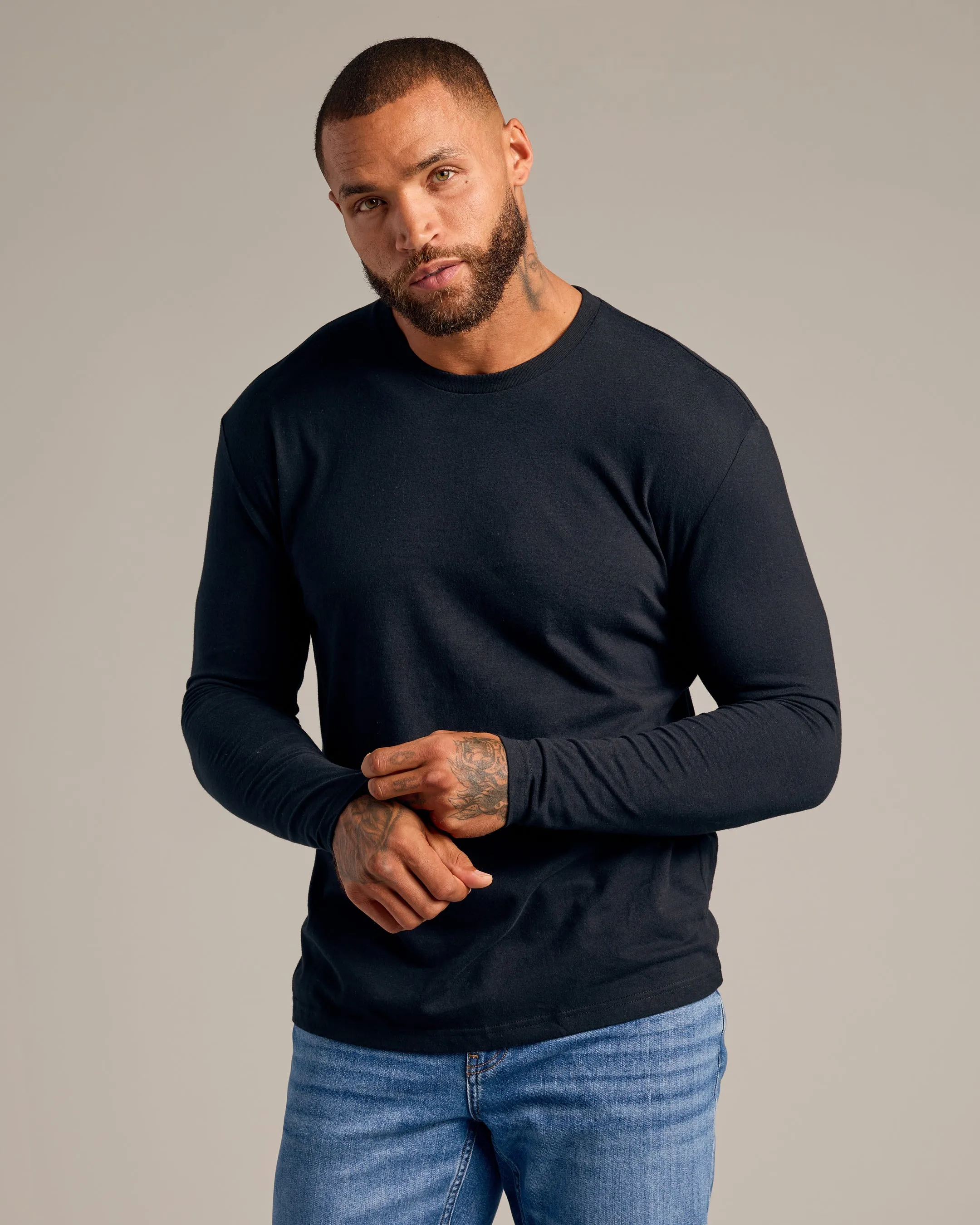 Classic Long Sleeve Crew 6-Pack