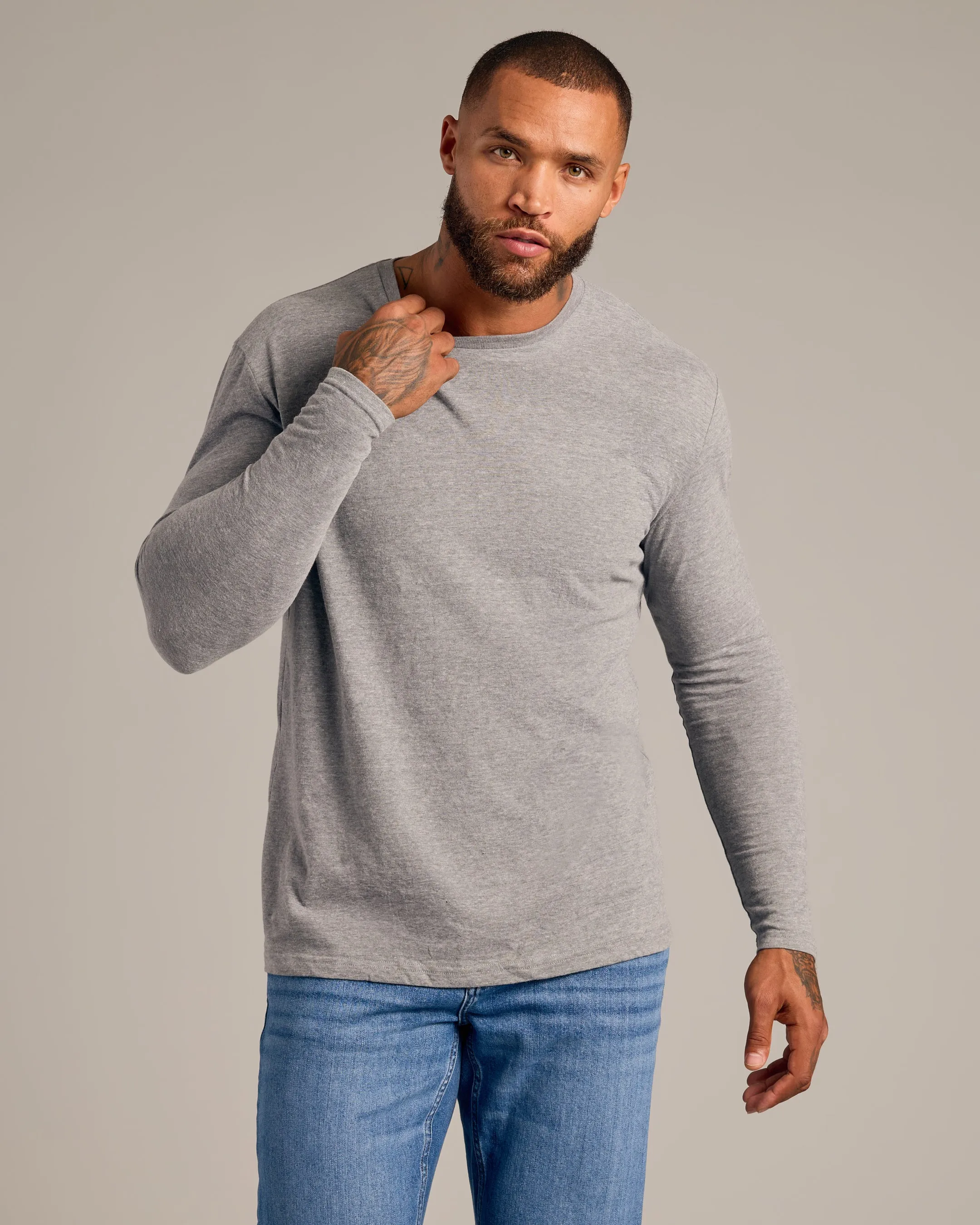 Classic Long Sleeve Crew 6-Pack