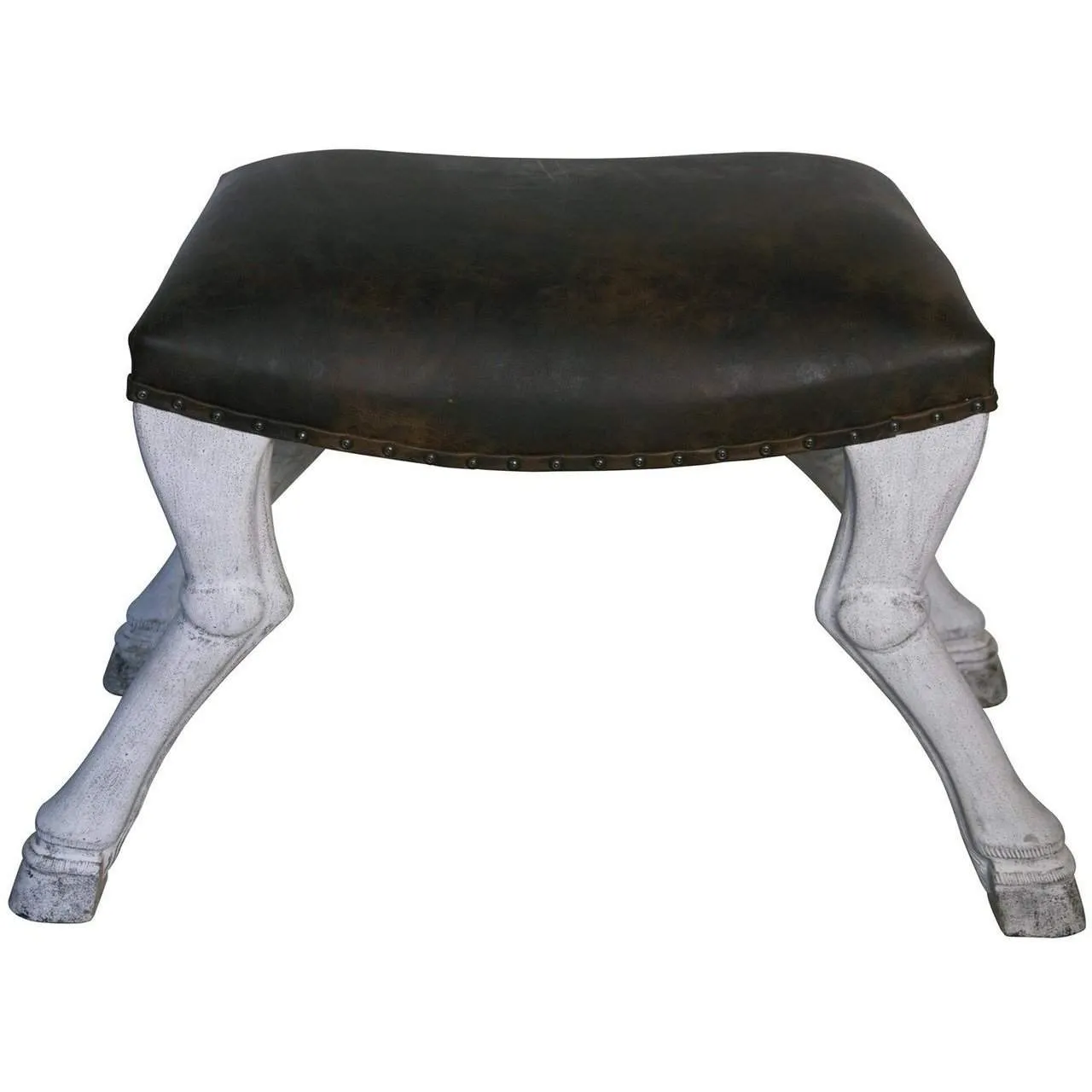 Claw Leg Saddle Stool by Noir