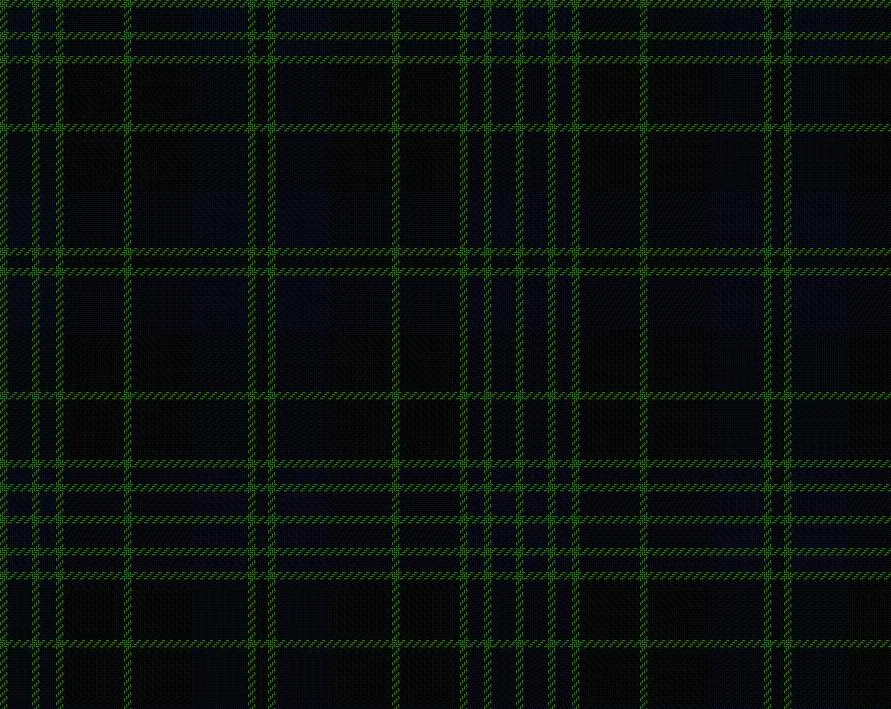 Clergy Green Modern Tartan Sash