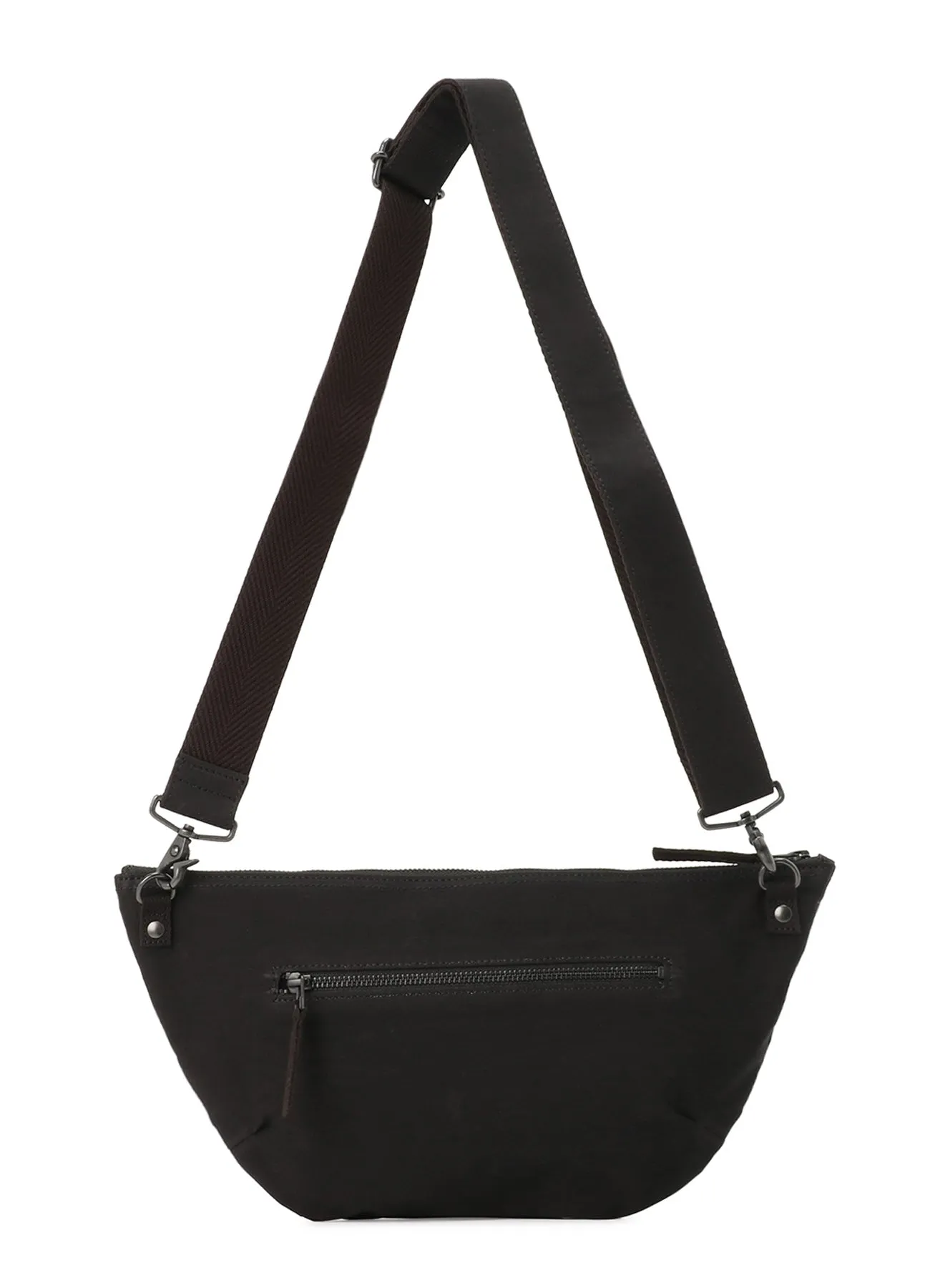 C/NY GABARDINE MILITARY SHOULDER BAG