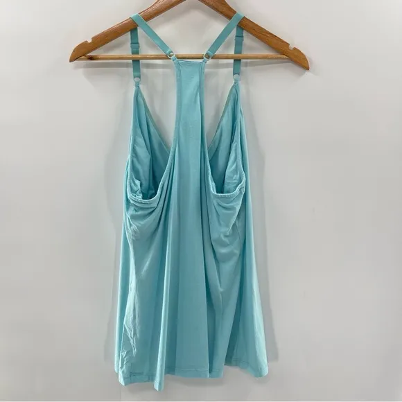 Cosa Bella Pima Cotton 2 Piece Pajama Loungewear Set Tank Top Pants Size Large