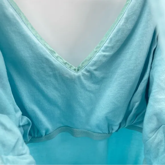 Cosa Bella Pima Cotton 2 Piece Pajama Loungewear Set Tank Top Pants Size Large