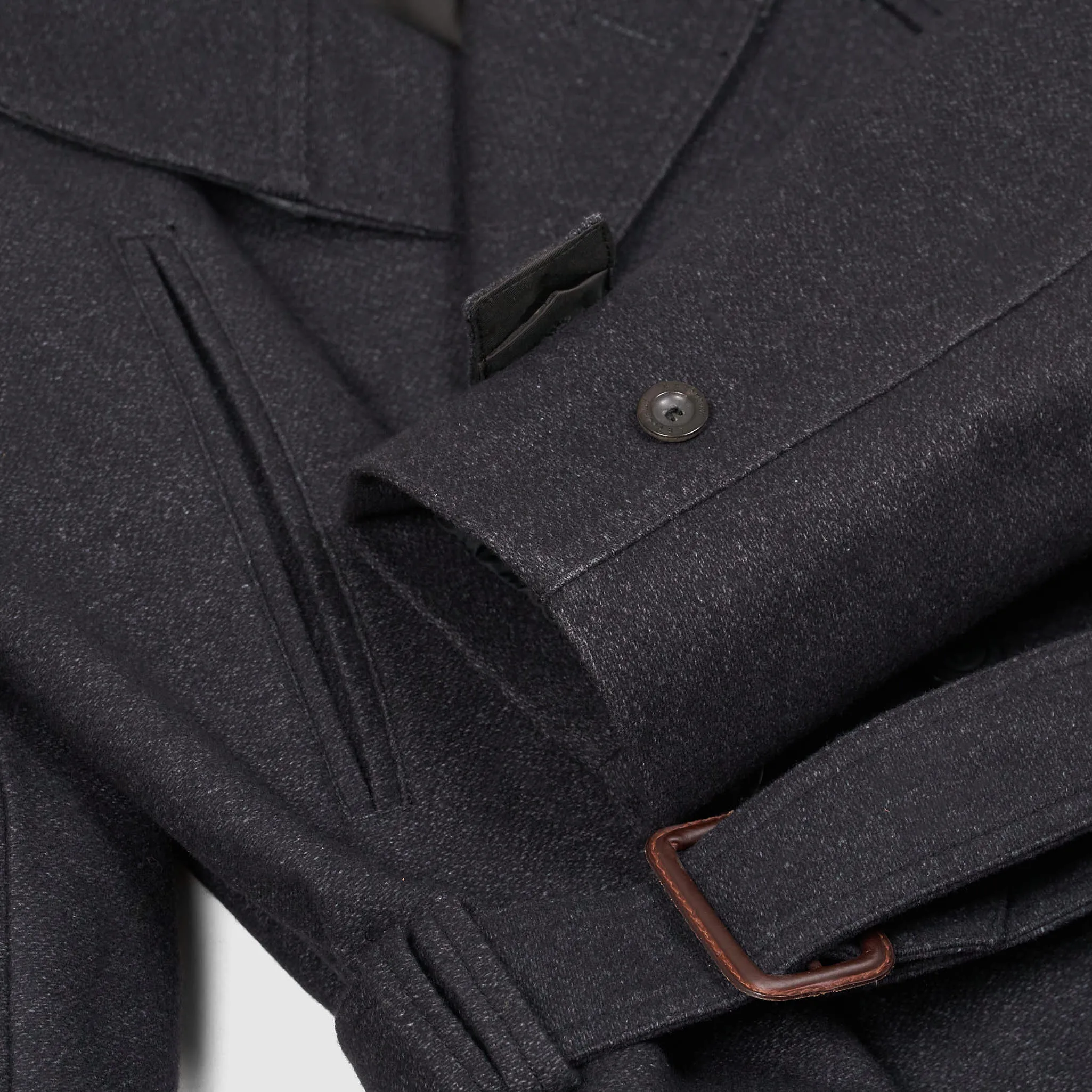 C.P. Company Shawl Collar Double-Breasted Car Coat