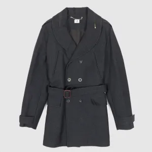 C.P. Company Shawl Collar Double-Breasted Car Coat