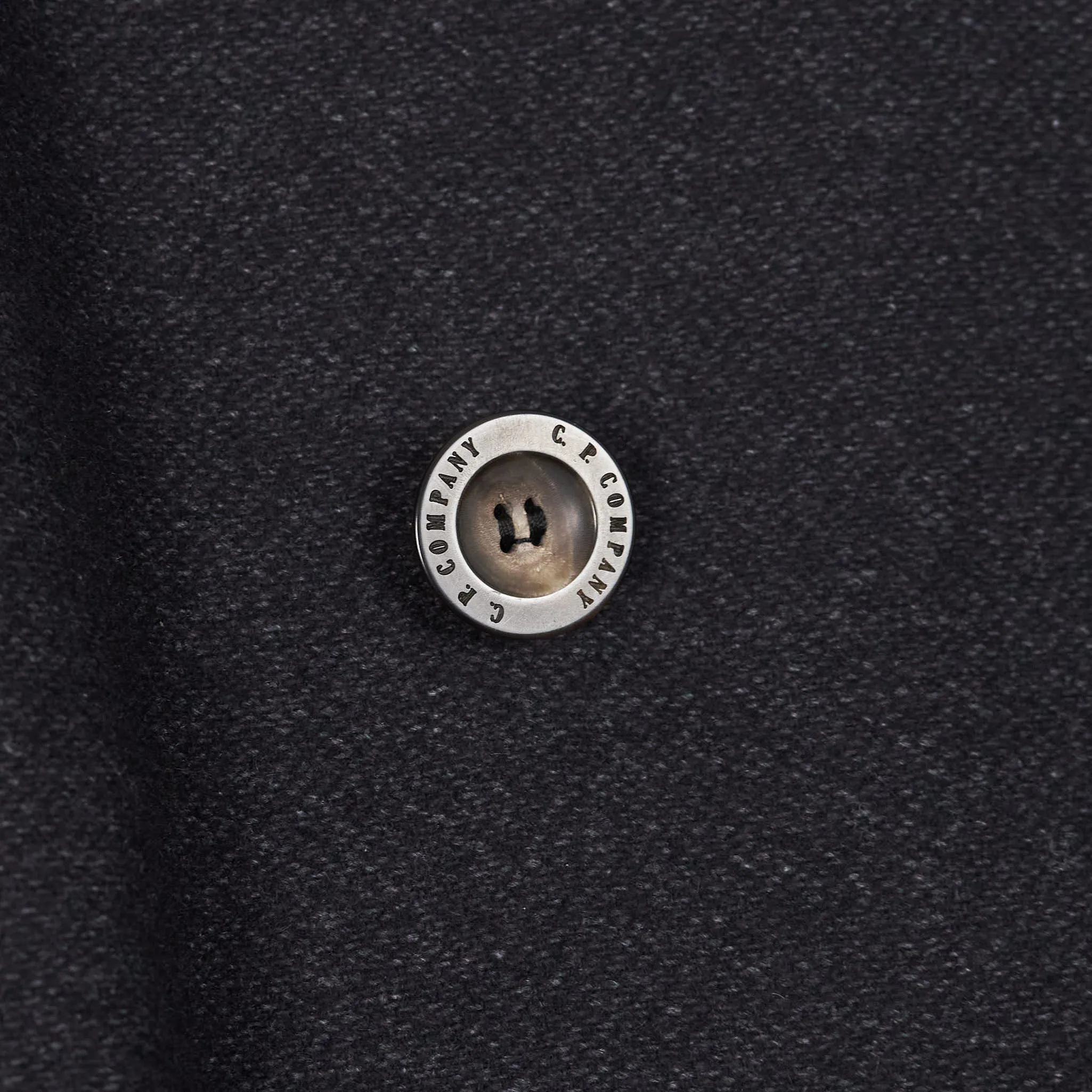 C.P. Company Shawl Collar Double-Breasted Car Coat