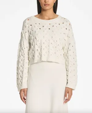 Cropped Sweater - Off White