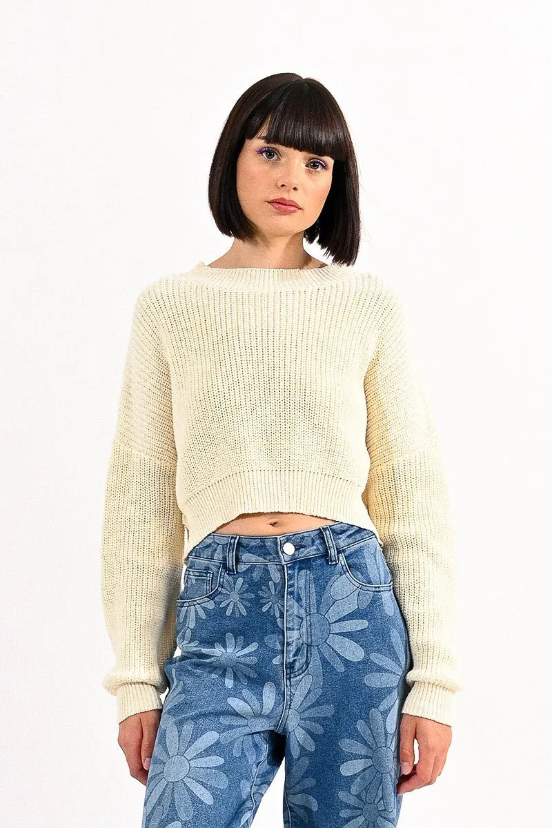 CROPPED SWEATER