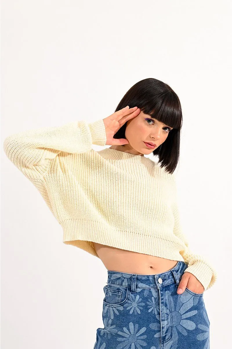 CROPPED SWEATER